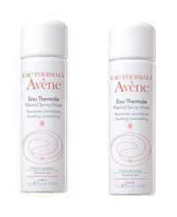 Avene Eau Thermale 50 Faktör Tüm Ciltler İçin Leke Karşıtı Nemlendirici Yağsız Suya Dayanıklı Yüz ve Vücut Güneş Kremi 2x50 ml