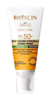 Bioxin 50 Faktör Tüm Ciltler İçin Nemlendirici Suya Dayanıklı Yüz Güneş Kremi 50 ml