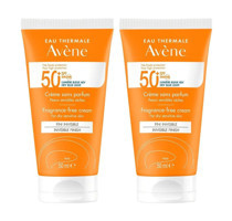 Avene 50 Faktör Kuru Ciltler İçin Nemlendirici Suya Dayanıklı Yüz Güneş Kremi 2x50 ml