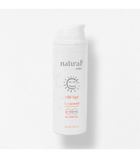 Natural Care 50 Faktör Tüm Ciltler İçin Nemlendirici Suya Dayanıklı Yüz Güneş Kremi 50 ml