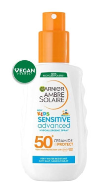 Garnier 50 Faktör Hassas Ciltler İçin Nemlendirici Suya Dayanıklı Yüz Güneş Kremi 50 ml