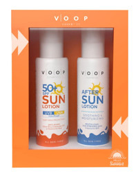 Voop 50 Faktör Tüm Ciltler İçin Nemlendirici Suya Dayanıklı Yüz Güneş Kremi 150 ml