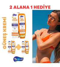 Bellomix 50 Faktör Tüm Ciltler İçin Leke Karşıtı Nemlendirici Yağsız Suya Dayanıklı Yüz ve Vücut Güneş Kremi 50 ml