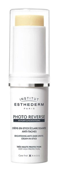 Institut Esthederm Stick 50 Faktör Tüm Ciltler İçin Leke Karşıtı Nemlendirici Suya Dayanıklı Yüz Güneş Kremi 10 ml