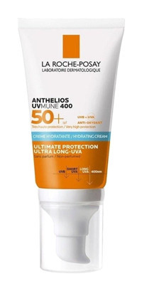 La Roche Posay Anthelios 50 Faktör Kuru Ciltler İçin Nemlendirici Suya Dayanıklı Yüz ve Vücut Güneş Kremi 50 ml