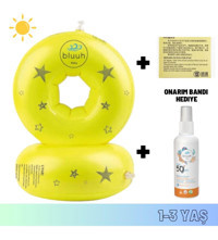 Bluuh Baby 50 Faktör Tüm Ciltler İçin Nemlendirici Suya Dayanıklı Yüz ve Vücut Güneş Kremi 200 ml