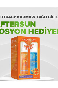 Neutracy 50 Faktör Yağlı Ciltler İçin Nemlendirici Suya Dayanıklı Yüz Güneş Losyonu 150 ml