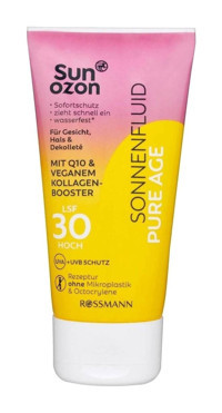 Sunozon 30 Faktör Hassas Ciltler İçin Nemlendirici Suya Dayanıklı Yüz ve Vücut Güneş Kremi 50 ml