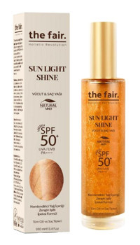 The Fair 50 Faktör Tüm Ciltler İçin Nemlendirici Suya Dayanıklı Yüz Güneş Kremi 100 ml