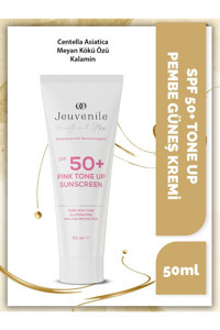 Jeuvenile 50 Faktör Tüm Ciltler İçin Leke Karşıtı Nemlendirici Yağsız Suya Dayanıklı Yüz ve Vücut Güneş Kremi 50 ml