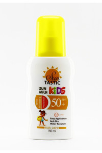 Suntastic 50 Faktör Tüm Ciltler İçin Nemlendirici Suya Dayanıklı Yüz Güneş Losyonu 150 ml