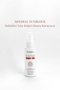 Radika Aromatherapy Mineral Sunblock 50 Faktör Tüm Ciltler İçin Leke Karşıtı Nemlendirici Yağsız Suya Dayanıklı Yüz ve Vücut Güneş Kremi 50 ml