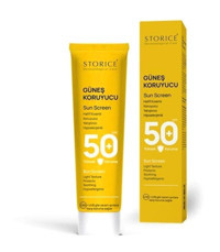Storice 50 Faktör Tüm Ciltler İçin Nemlendirici Suya Dayanıklı Yüz Güneş Kremi 40 ml