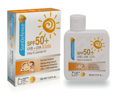 Sundefence 50 Faktör Yağlı Ciltler İçin Nemlendirici Suya Dayanıklı Yüz Güneş Kremi 100 ml
