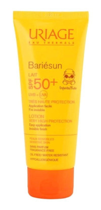 Uriage Sun 50 Faktör Tüm Ciltler İçin Leke Karşıtı Nemlendirici Yağsız Suya Dayanıklı Yüz ve Vücut Güneş Kremi 100 ml
