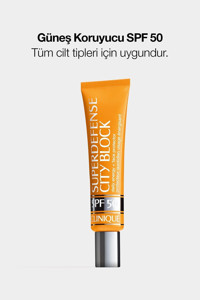 Clinique 50 Faktör Tüm Ciltler İçin Nemlendirici Suya Dayanıklı Yüz Güneş Kremi 40 ml