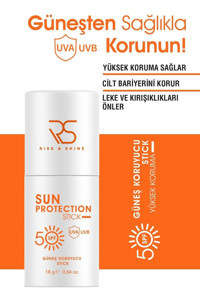 Rise & Shine Stick 50 Faktör Tüm Ciltler İçin Nemlendirici Suya Dayanıklı Yüz Güneş Kremi 50 ml
