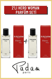 Padam Paris Hero EDP Aromatik Kadın Parfüm 2x50 ml
