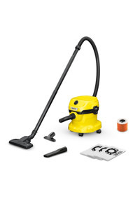 Karcher WD 2 Plus V-12/6/18/C 1000 W Dikey Toz Torbalı Süpürge Sarı