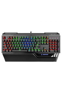 Rampage KB-RX92 Türkçe Q RGB Blue Switch Kablolu Siyah Mekanik Gaming Klavye