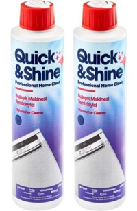 Quick&Shine Bulaşık Makinesi Temizleyici 2x200 ml