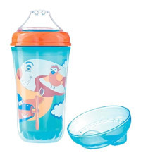 Neavita Kulpsuz 200 ml Alıştırma Bardağı Mavi