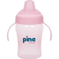 Pine Akıtmaz Kulplu Alıştırma Bardağı Pembe