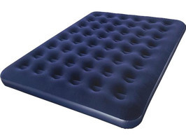 Bestway 67003 Katlanır Ev Tipi 203x152x28 cm Çift Kişilik Şişme Yatak Lacivert