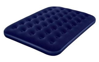 Bestway 67002 Flocked Katlanır Kamp Çift Kişilik Şişme Yatak Lacivert