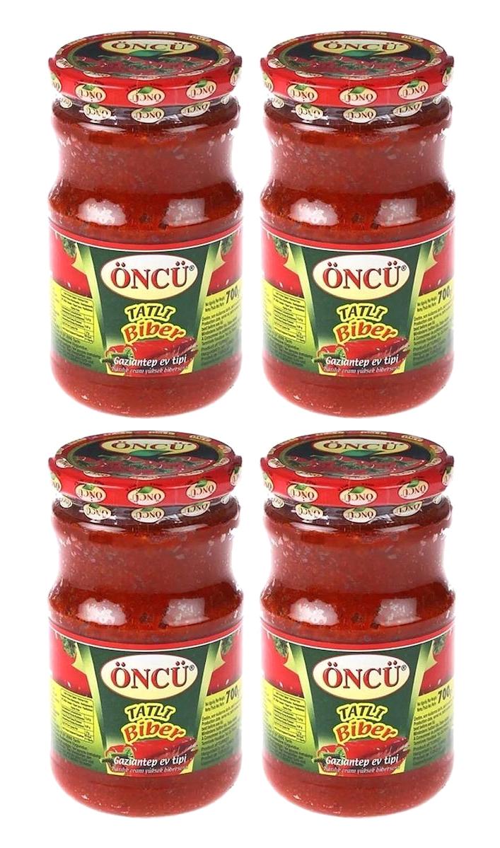 Öncü Tatlı Biber Salçası 4 x 700 gr