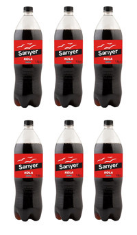 Sarıyer Şekersiz Pet Kola 1.5 lt 6 Adet