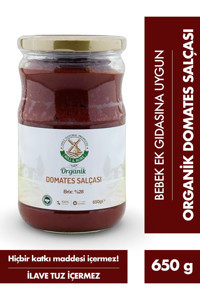 Mill More Tuzsuz Organik Domates Salçası 650 gr