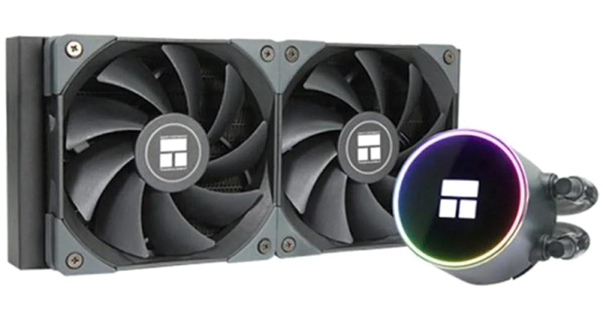 Thermalright Frozen Magic 240 Sessiz 4 Pin 2 Fanlı Sıvı Soğutmalı RGB Masaüstü İşlemci Soğutucu
