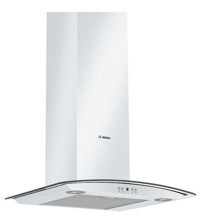 Bosch DWA06E621 610 m3/h 600 mm Cam Karbon Filtreli Bacasız Duvar Tipi Damlumbaz Beyaz