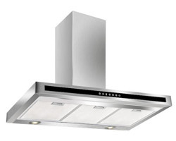 Kügerr F10 983 m3/h 90 cm Paslanmaz Çelik Bacalı Tavan Tipi Damlumbaz İnox