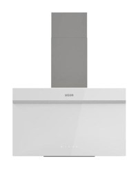 Uğur UAD 6011 BA3DHD 220 W 450 m3/h 60 cm Cam Karbon Filtreli Bacalı Duvar Tipi Damlumbaz Beyaz