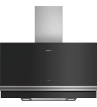 Siemens iQ700 LC97FVP60 140 W 730 m3/h 90 cm Cam Bacalı Duvar Tipi Damlumbaz Siyah