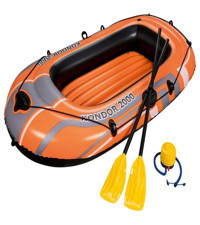 Bestway Kondor 2000 1.55 m 2 Kişilik Şişme Bot Turuncu
