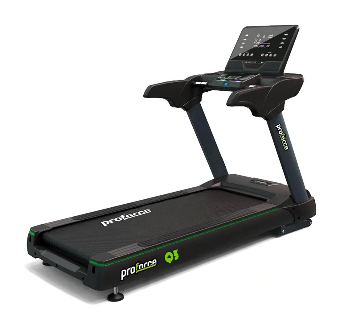 Proforce Q3 8 Programlı 150 kg Kapasiteli Motorlu Koşu Bandı Siyah