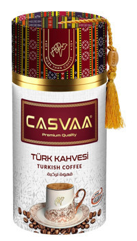 Casvaa Coffee Sade Orta Kavrulmuş Türk Kahvesi 250 gr
