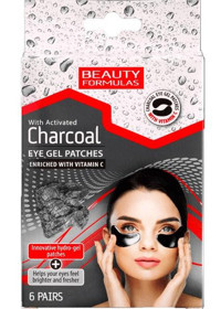 Beauty Formulas Kömürlü Göz Çevresi Jel Göz Maskesi 6 Adet