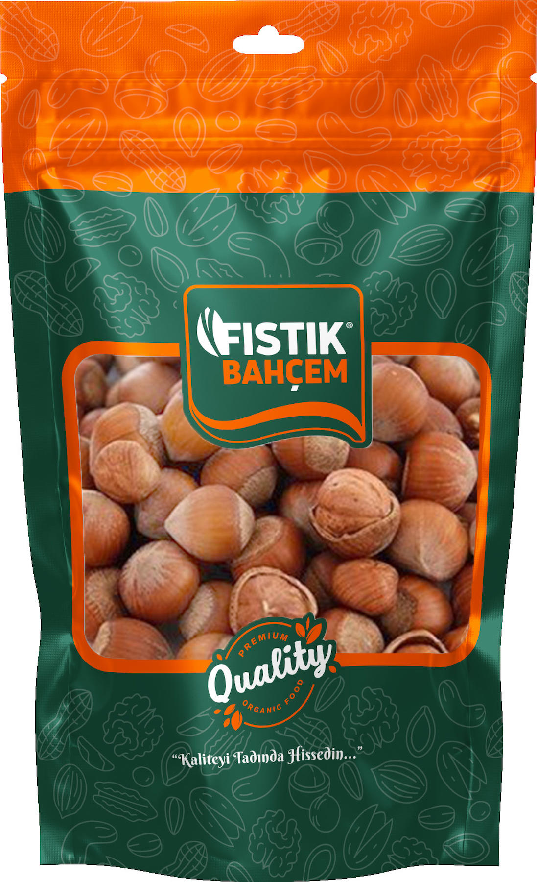 Fıstık Bahçem Giresun Tane Çiğ Kabuklu 500 gr