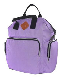 Bagorama Mom Fermuarlı Polyester Bebek Sırt Çantası Lila