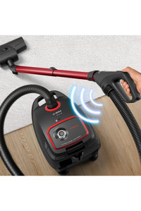 Bosch BGL6POW1 850 W Yatay Hepa Filtreli Toz Torbalı Süpürge Kırmızı - Siyah