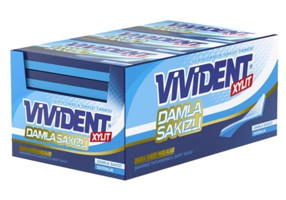 Vivident Cüzdan Damla Sakızlı Sakız 14'lü 18 Adet