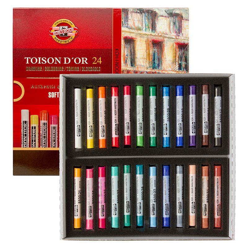 Koh-i-Noor Silinebilir 24'lü Toz Pastel Boya Seti