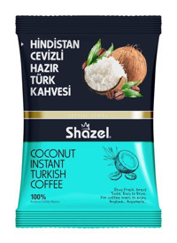 Shazel Hindistan Cevizi Türk Kahvesi 4x100 gr