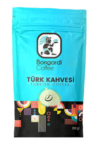 Bongardi Sade Orta Kavrulmuş Türk Kahvesi 2x250 gr