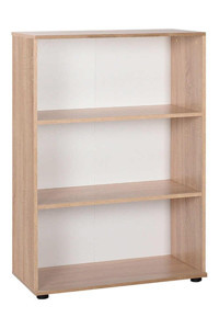 Adore Mobilya 3 Raflı Suntalam 109 cm Bej Kitaplık