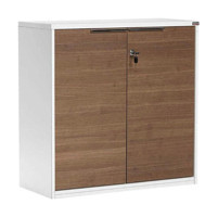 Adore Mobilya 2 Bölmeli 2 Raflı Suntalam 76 cm Ceviz Kitaplık